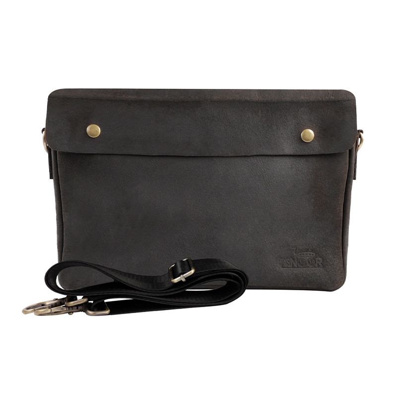 Premium Leather Laptop Bag - Image 5